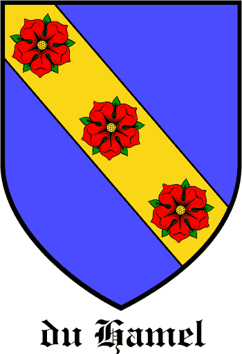 HAMEL family crest HAMEL family crest